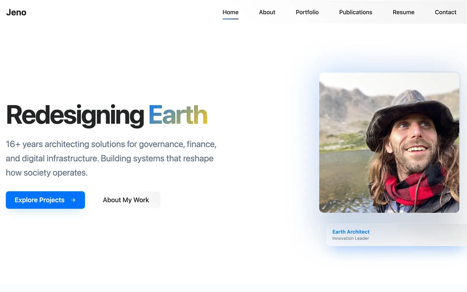 Jeno Giordano website built by Get My Website Built